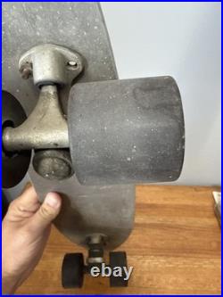 Custom Aluminum 70's Skateboard Deck Trucks Stoker Wheels Vintage Handmade 21.5 Custom Aluminum 70's Skateboard Deck Trucks Stoker Wheels Vintage Handmade 21.5