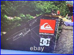 Danny Way Jumps Great Wall Of China DC Shoes Skateboarding SIGNED Canvas Print