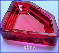Diamond Supply Co Branded Merch Ashtray Dish Rare HTF Red Color Diamond Supply Co Branded Merch Ashtray Dish Rare HTF Red Color