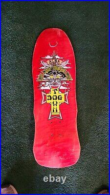 Dogtown MALBA Micke Alba rare in red Skateboard Deck OG NOS Vintage Not Reissue