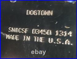 Dogtown Skateboard Deck Jay Adams Zipperhead Zboys Vintage Collectable Pool Ride