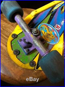 Early 80s Sims complete skateboard, gullwing trucks, vision shredders