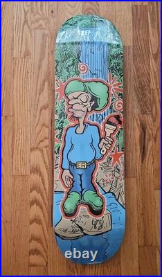 Eric Ricks Skateboard Deck Painters Paradise Remix 2017 8.5 x 32 Eric Ricks Skateboard Deck Painters Paradise Remix 2017 8.5 x 32