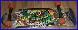 Extremely Rare Santa Cruz Jeff Kendall Graffiti Silver Skateboard Vintage 1986 Extremely Rare Santa Cruz Jeff Kendall Graffiti Silver Skateboard Vintage 1986