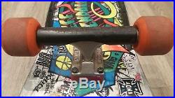 Extremely Rare Santa Cruz Jeff Kendall Graffiti Silver Skateboard Vintage 1986 Extremely Rare Santa Cruz Jeff Kendall Graffiti Silver Skateboard Vintage 1986