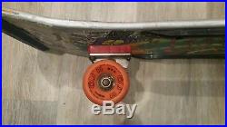 Extremely Rare Santa Cruz Jeff Kendall Graffiti Silver Skateboard Vintage 1986 Extremely Rare Santa Cruz Jeff Kendall Graffiti Silver Skateboard Vintage 1986