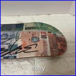 FUTURA autographed skate deck FOR LOVE OR MONEY vintage rare