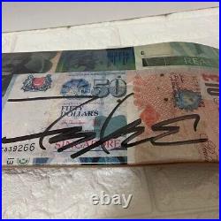 FUTURA autographed skate deck FOR LOVE OR MONEY vintage rare
