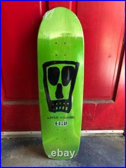 Flip Lance Mountain Vato Skull Neon Green 9.0 Skateboard NOS (c. 2012) Flip Lance Mountain Vato Skull Neon Green 9.0 Skateboard NOS (c. 2012)