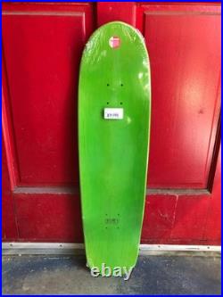 Flip Lance Mountain Vato Skull Neon Green 9.0 Skateboard NOS (c. 2012)