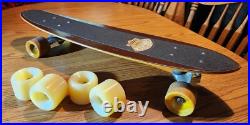 G&S 70's Vintage Fibreflex Kick Tail 27 G&S Wheels (×2), Trackers-Skateboard G&S 70's Vintage Fibreflex Kick Tail 27 G&S Wheels (×2), Trackers-Skateboard