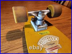 G&S 70's Vintage Fibreflex Kick Tail 27 G&S Wheels (×2), Trackers-Skateboard G&S 70's Vintage Fibreflex Kick Tail 27 G&S Wheels (×2), Trackers-Skateboard