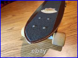G&S 70's Vintage Fibreflex Kick Tail 27 G&S Wheels (×2), Trackers-Skateboard G&S 70's Vintage Fibreflex Kick Tail 27 G&S Wheels (×2), Trackers-Skateboard