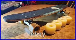 G&S 70's Vintage Fibreflex Kick Tail 27 G&S Wheels (×2), Trackers-Skateboard G&S 70's Vintage Fibreflex Kick Tail 27 G&S Wheels (×2), Trackers-Skateboard