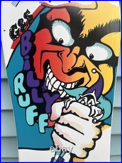 G&S Billy Ruff Puppet Smash Reissue Skateboard Deck Signed