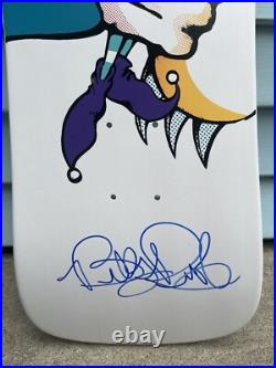 G&S Billy Ruff Puppet Smash Reissue Skateboard Deck Signed