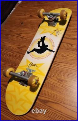 G&S Brigade Autographed Andy Mac MacDonald-8 Time World Cup Champion Skateboard