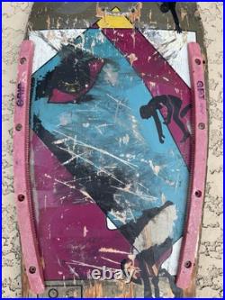 G&S Chris Miller Face Skateboard OG Gold 1985