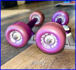 G&S Chromoly Trucks With SIMS Nitro Wheels Vintage Original NOS