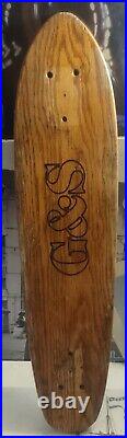 G&S Gordon And Smith Vintage Skateboard Deck 28.5X 6.75