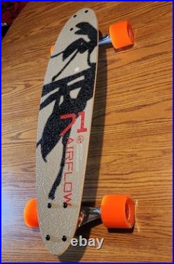 G&S High Camber Swiss Made Fibreflex Slalom Skateboard 2003 NOS Deck withNew Build