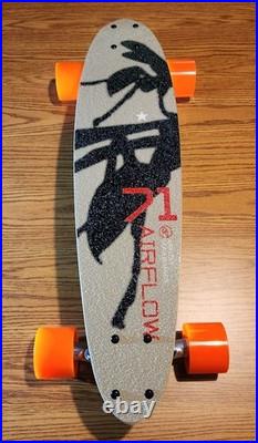 G&S High Camber Swiss Made Fibreflex Slalom Skateboard 2003 NOS Deck withNew Build