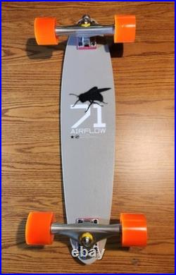G&S High Camber Swiss Made Fibreflex Slalom Skateboard 2003 NOS Deck withNew Build