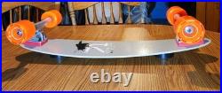 G&S High Camber Swiss Made Fibreflex Slalom Skateboard 2003 NOS Deck withNew Build