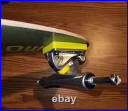 G&S High Camber Swiss Made Fibreflex Slalom Skateboard 2003 NOS Deck withNew Build