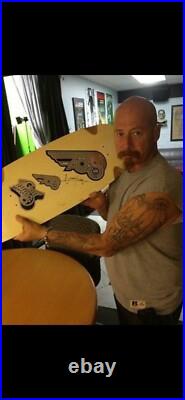 G&S Rare #6 of 10 Gold EditionFlying Aces Skateboard Signed By Dennis Martinez