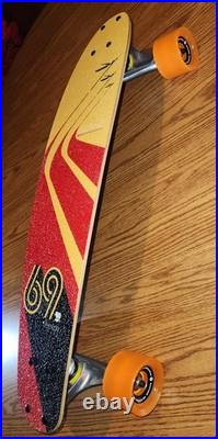 G&S Swiss Made High Camber Fibreflex Slalom Skateboard Vintage NOS Airflow-Swiss