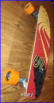 G&S Swiss Made High Camber Fibreflex Slalom Skateboard Vintage NOS Airflow-Swiss