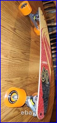 G&S Swiss Made High Camber Fibreflex Slalom Skateboard Vintage NOS Airflow-Swiss