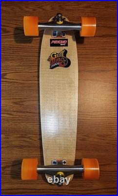 G&S Swiss Made High Camber Fibreflex Slalom Skateboard Vintage NOS Airflow-Swiss