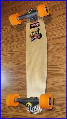 G&S Swiss Made High Camber Fibreflex Slalom Skateboard Vintage NOS Airflow-Swiss