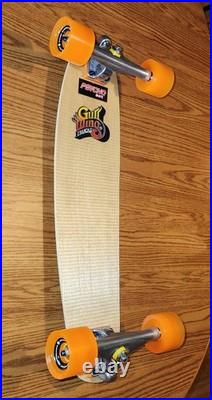 G&S Swiss Made High Camber Fibreflex Slalom Skateboard Vintage NOS Airflow-Swiss