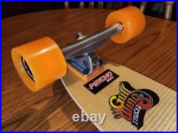 G&S Swiss Made High Camber Fibreflex Slalom Skateboard Vintage NOS Airflow-Swiss