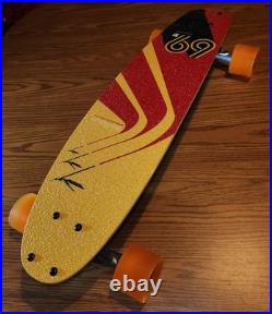 G&S Swiss Made High Camber Fibreflex Slalom Skateboard Vintage NOS Airflow-Swiss