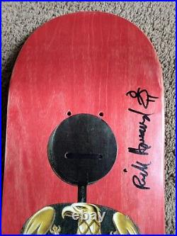 Girl Skateboard Slayer Collab Deck Signed By Mike Carroll And Rick Howard Rare