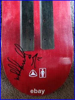 Girl Skateboard Slayer Collab Deck Signed By Mike Carroll And Rick Howard Rare