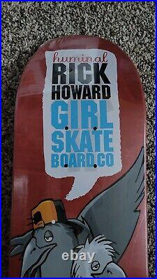 Girl Skateboards Rick Howard Deck Huminal Series 2004 SEALED