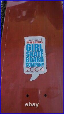 Girl Skateboards Rick Howard Deck Huminal Series 2004 SEALED