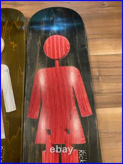 Girl Skateboards Rick McCrank x Mikey Leblanc Decks Set of 2 Limited Run of 50