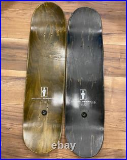 Girl Skateboards Rick McCrank x Mikey Leblanc Decks Set of 2 Limited Run of 50