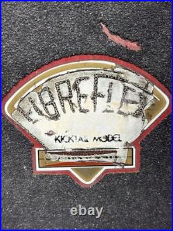 Gordon & Smith 1970's Red Vintage Fibreflex Kicktail Model Skateboard