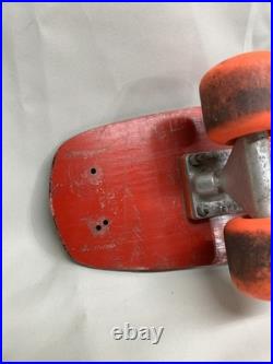 Gordon & Smith 1970's Red Vintage Fibreflex Kicktail Model Skateboard