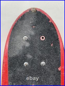 Gordon & Smith 1970's Red Vintage Fibreflex Kicktail Model Skateboard