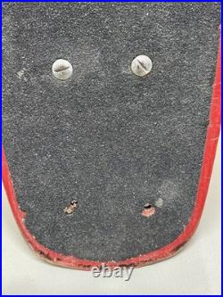 Gordon & Smith 1970's Red Vintage Fibreflex Kicktail Model Skateboard