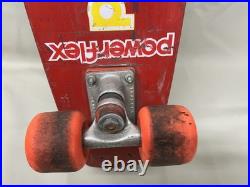 Gordon & Smith 1970's Red Vintage Fibreflex Kicktail Model Skateboard