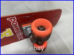 Gordon & Smith 1970's Red Vintage Fibreflex Kicktail Model Skateboard